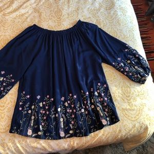 Versatile Off the Shoulder Blouse